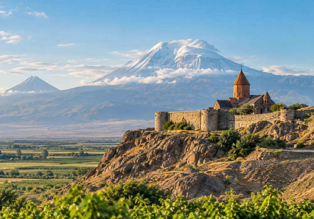 Пейзаж страны Армения